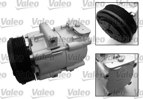 Valeo 699837 - Compressor, air conditioning autospares.lv