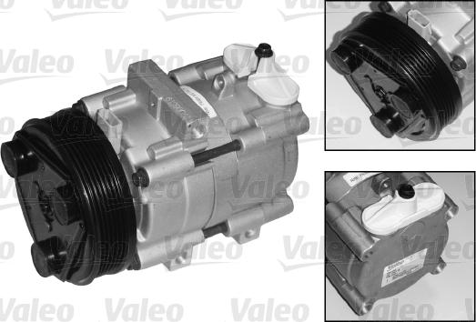 Valeo 699827 - Compressor, air conditioning autospares.lv