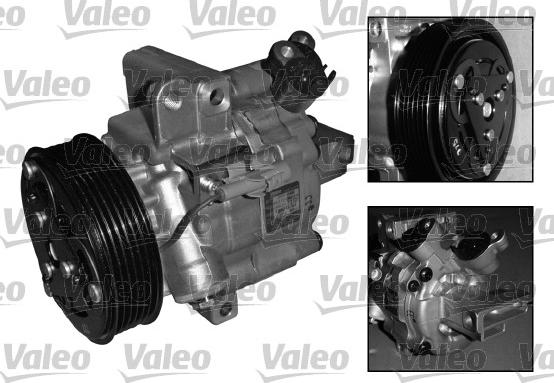 Valeo 699393 - Compressor, air conditioning autospares.lv