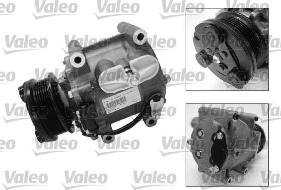 Valeo 699343 - Compressor, air conditioning autospares.lv