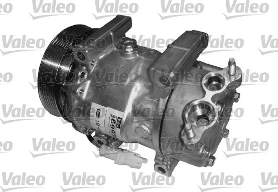 Valeo 699354 - Compressor, air conditioning autospares.lv