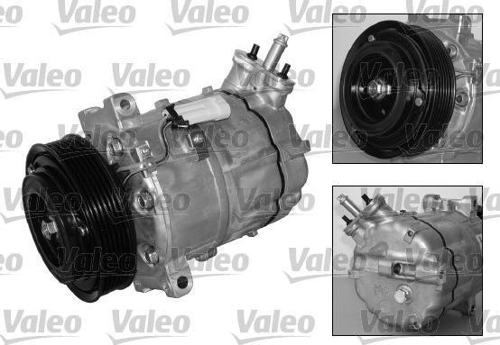 Valeo 699355 - Compressor, air conditioning autospares.lv