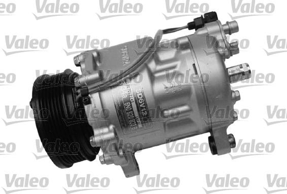 Valeo 699303 - Compressor, air conditioning autospares.lv