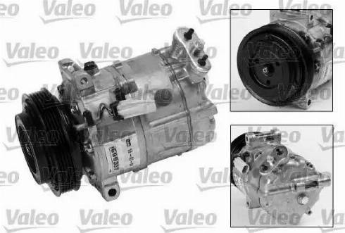 Valeo 699307 - Compressor, air conditioning autospares.lv