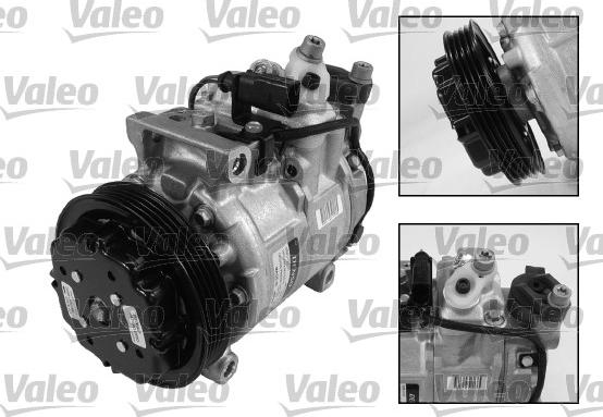 Valeo 699381 - Compressor, air conditioning autospares.lv