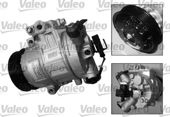 Valeo 699383 - Compressor, air conditioning autospares.lv