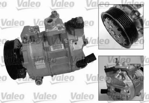 Valeo 699382 - Compressor, air conditioning autospares.lv