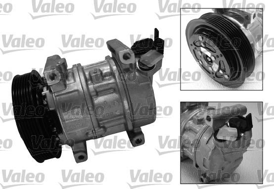 Valeo 699374 - Compressor, air conditioning autospares.lv