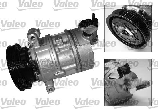 Valeo 699373 - Compressor, air conditioning autospares.lv