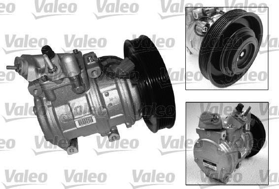 Valeo 699297 - Compressor, air conditioning autospares.lv
