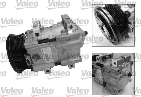 Valeo 699205 - Compressor, air conditioning autospares.lv