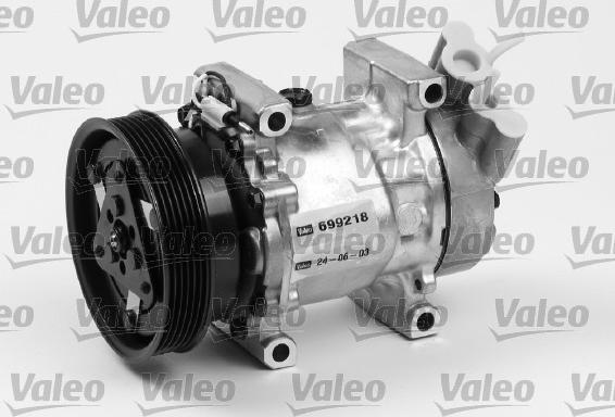 Valeo 699218 - Compressor, air conditioning autospares.lv