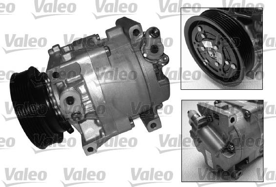Valeo 699284 - Compressor, air conditioning autospares.lv