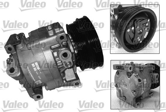 Valeo 699280 - Compressor, air conditioning autospares.lv