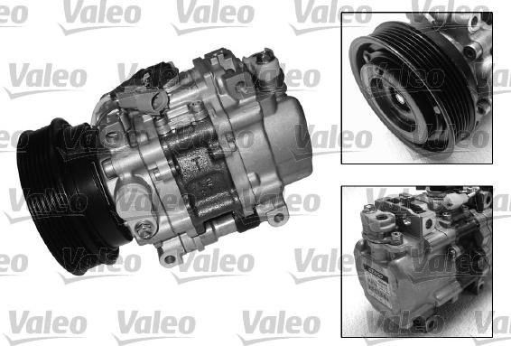 Valeo 699281 - Compressor, air conditioning autospares.lv