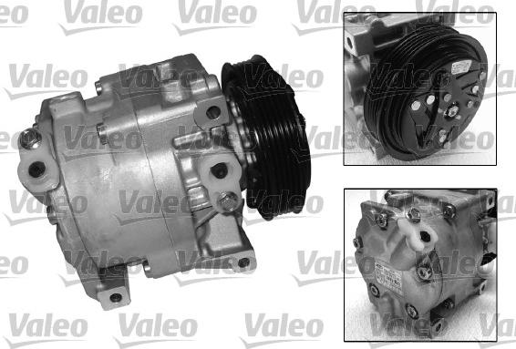 Valeo 699283 - Compressor, air conditioning autospares.lv