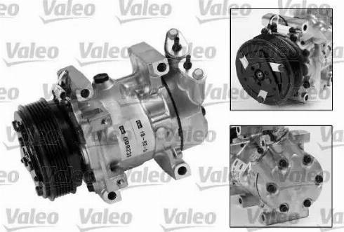 Valeo 699239 - Compressor, air conditioning autospares.lv