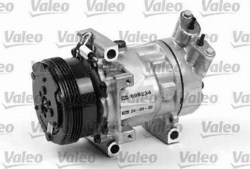 Valeo 699234 - Compressor, air conditioning autospares.lv