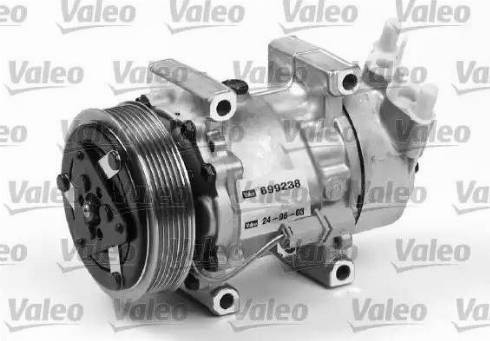 Valeo 699238 - Compressor, air conditioning autospares.lv