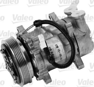 Valeo 699237 - Compressor, air conditioning autospares.lv