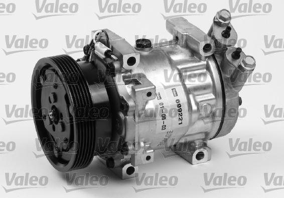 Valeo 699221 - Compressor, air conditioning autospares.lv