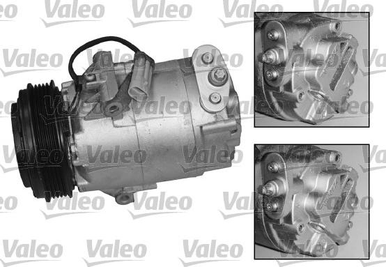 Valeo 699749 - Compressor, air conditioning autospares.lv