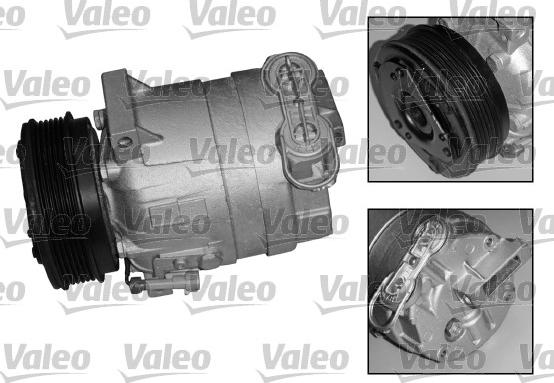 Valeo 699743 - Compressor, air conditioning autospares.lv