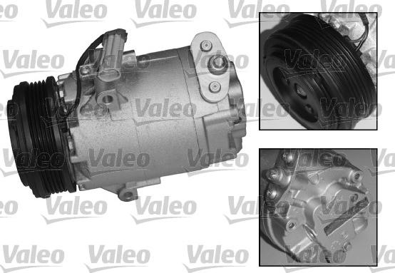 Valeo 699752 - Compressor, air conditioning autospares.lv