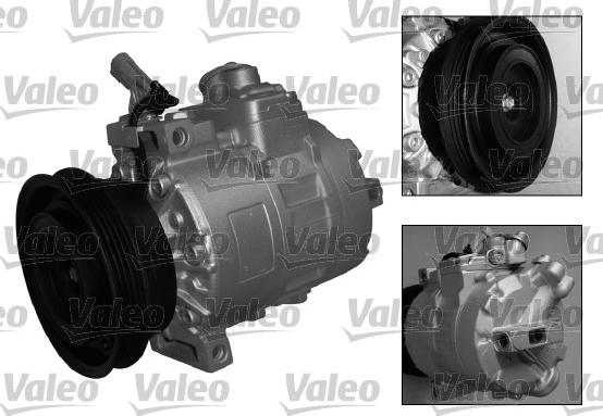Valeo 699767 - Compressor, air conditioning autospares.lv
