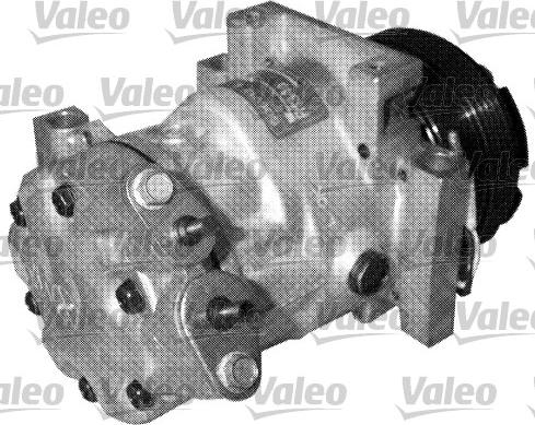 Valeo 699734 - Compressor, air conditioning autospares.lv