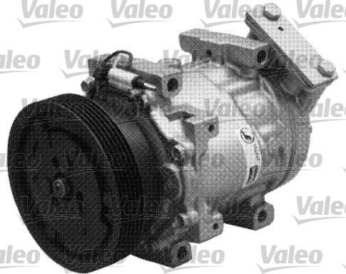 Valeo 699721 - Compressor, air conditioning autospares.lv