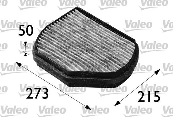 Valeo 698699 - Filter, interior air autospares.lv