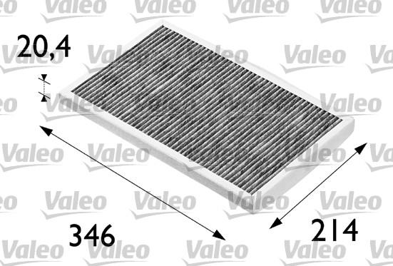 Valeo 698684 - Filter, interior air autospares.lv