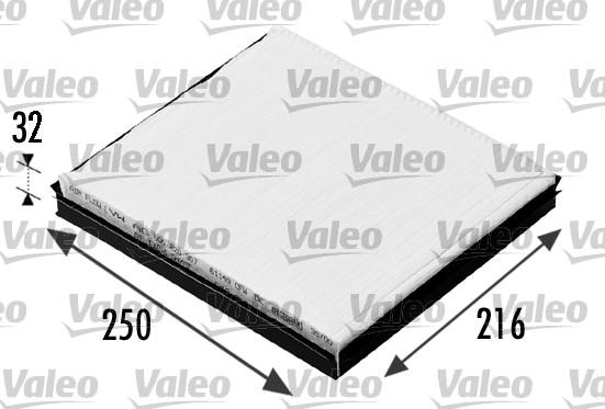 Valeo 698685 - Filter, interior air autospares.lv