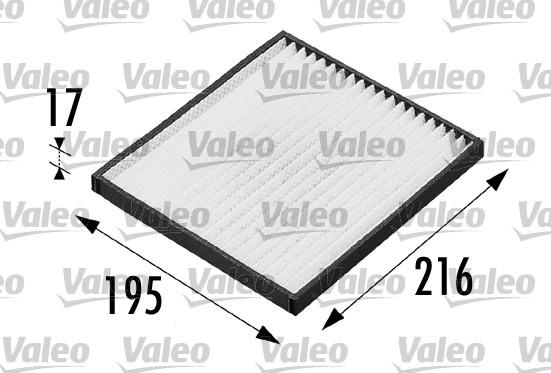 Valeo 698681 - Filter, interior air autospares.lv