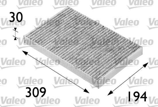 Valeo 698682 - Filter, interior air autospares.lv