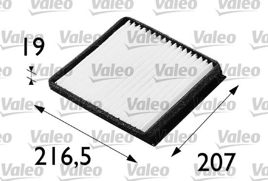 Valeo 698146 - Filter, interior air autospares.lv