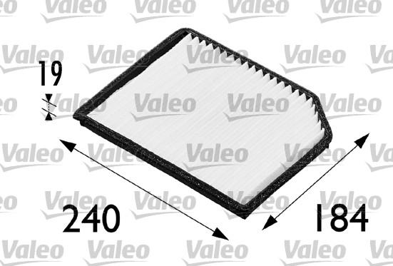 Valeo 698173 - Filter, interior air autospares.lv