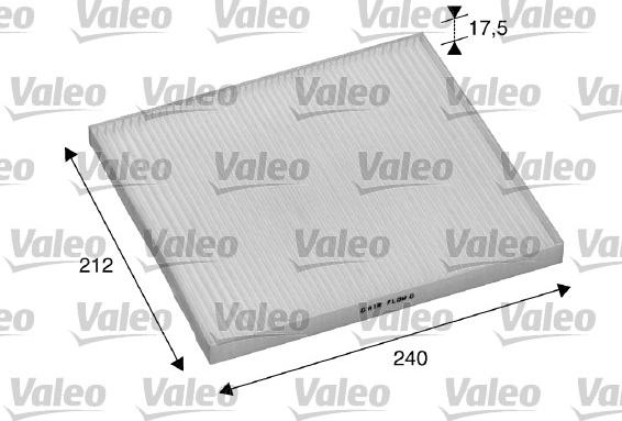Valeo 698895 - Filter, interior air autospares.lv