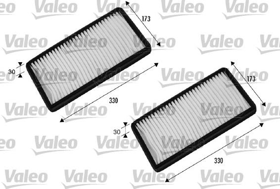Valeo 698856 - Filter, interior air autospares.lv