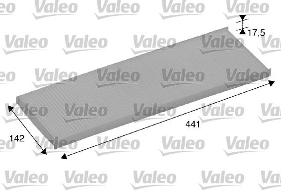 Valeo 698858 - Filter, interior air autospares.lv