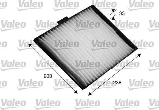 Valeo 698819 - Filter, interior air autospares.lv