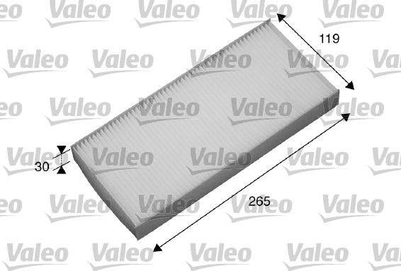 Valeo 698878 - Filter, interior air autospares.lv