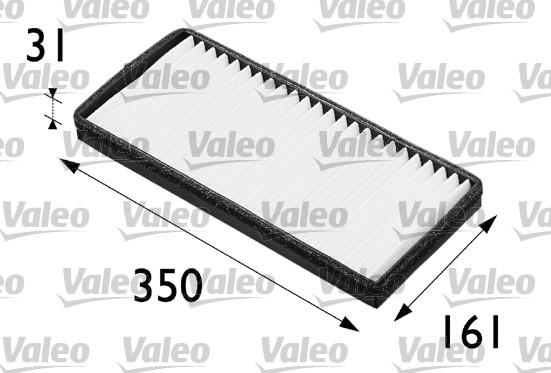 Valeo 698201 - Filter, interior air autospares.lv