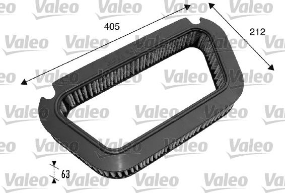 Valeo 698792 - Filter, interior air autospares.lv