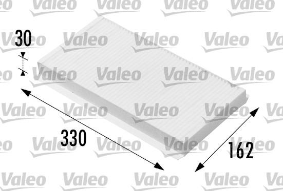 Valeo 698711 - Filter, interior air autospares.lv