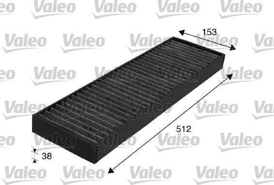 Valeo 698713 - Filter, interior air autospares.lv