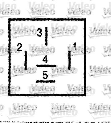 Valeo 643501 - Relay, main current autospares.lv