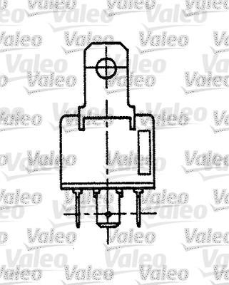 Valeo 643512 - Relay, main current autospares.lv