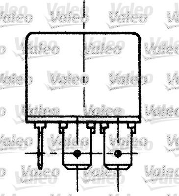 Valeo 643818 - Relay, main current autospares.lv